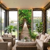 Fotomurali : Ponte in Amazzonia 17