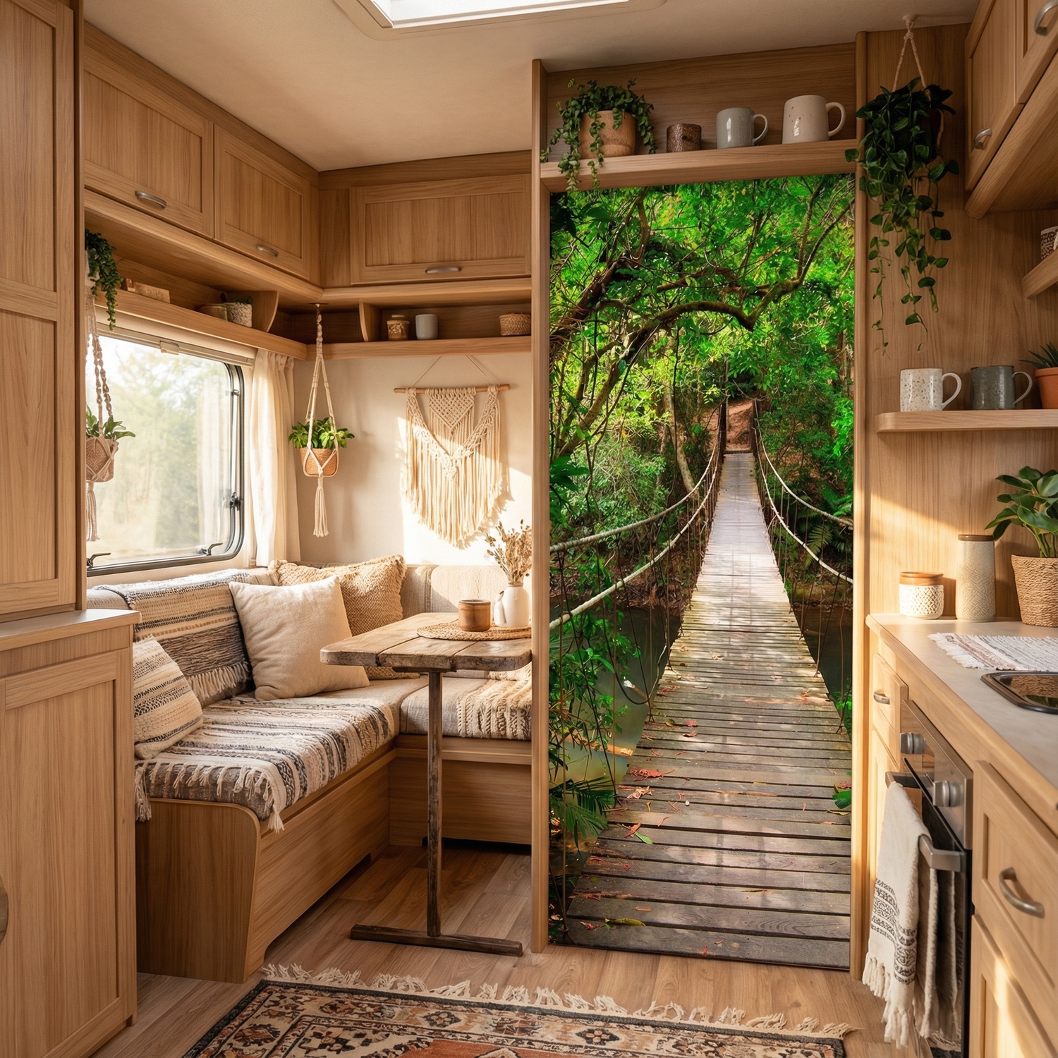 Fotomurali : Ponte in Amazzonia