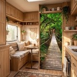 Fotomurali : Ponte in Amazzonia 5