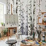 Fotomurali : Foresta di betulla 7