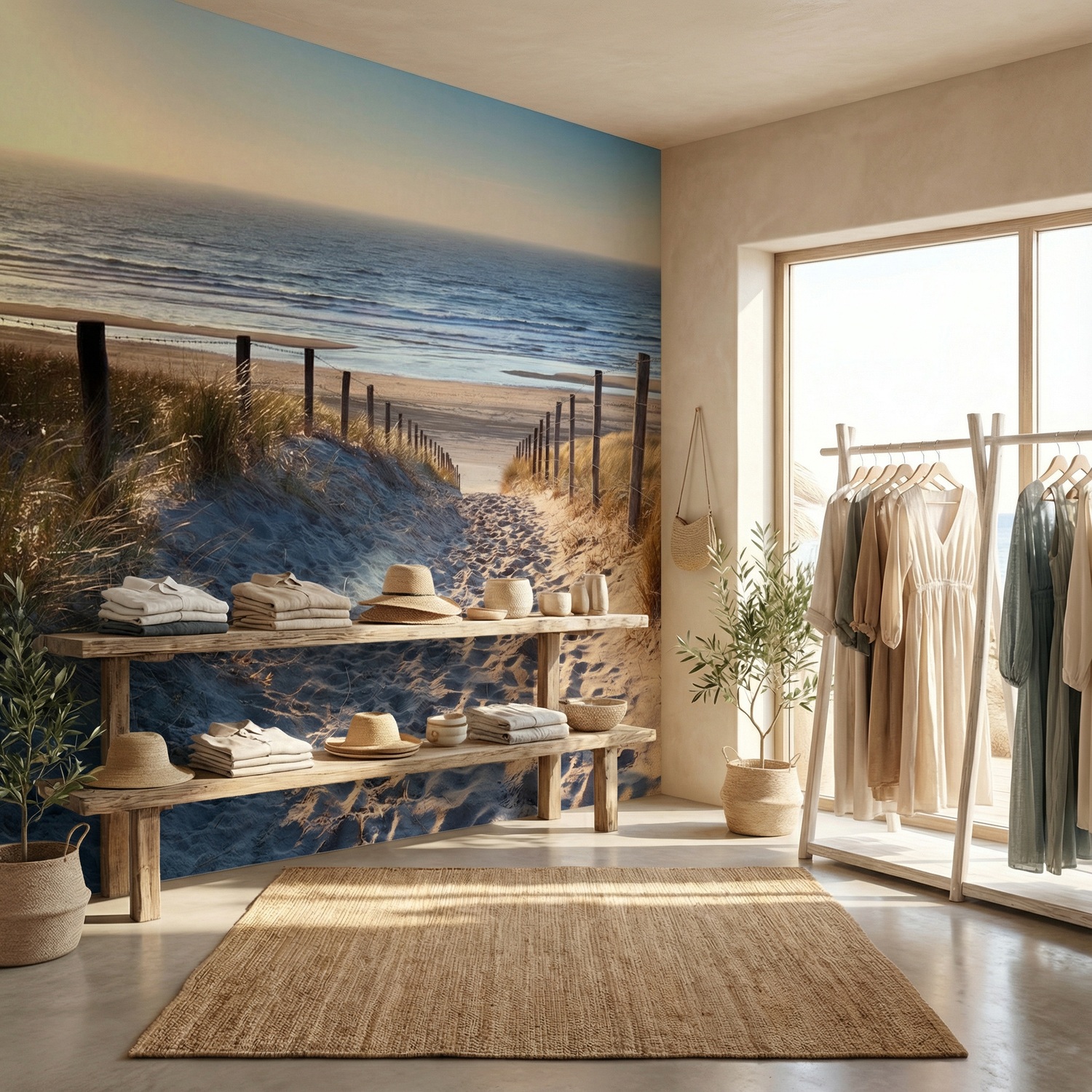 Fotomurali : Sulla strada per la spiaggia