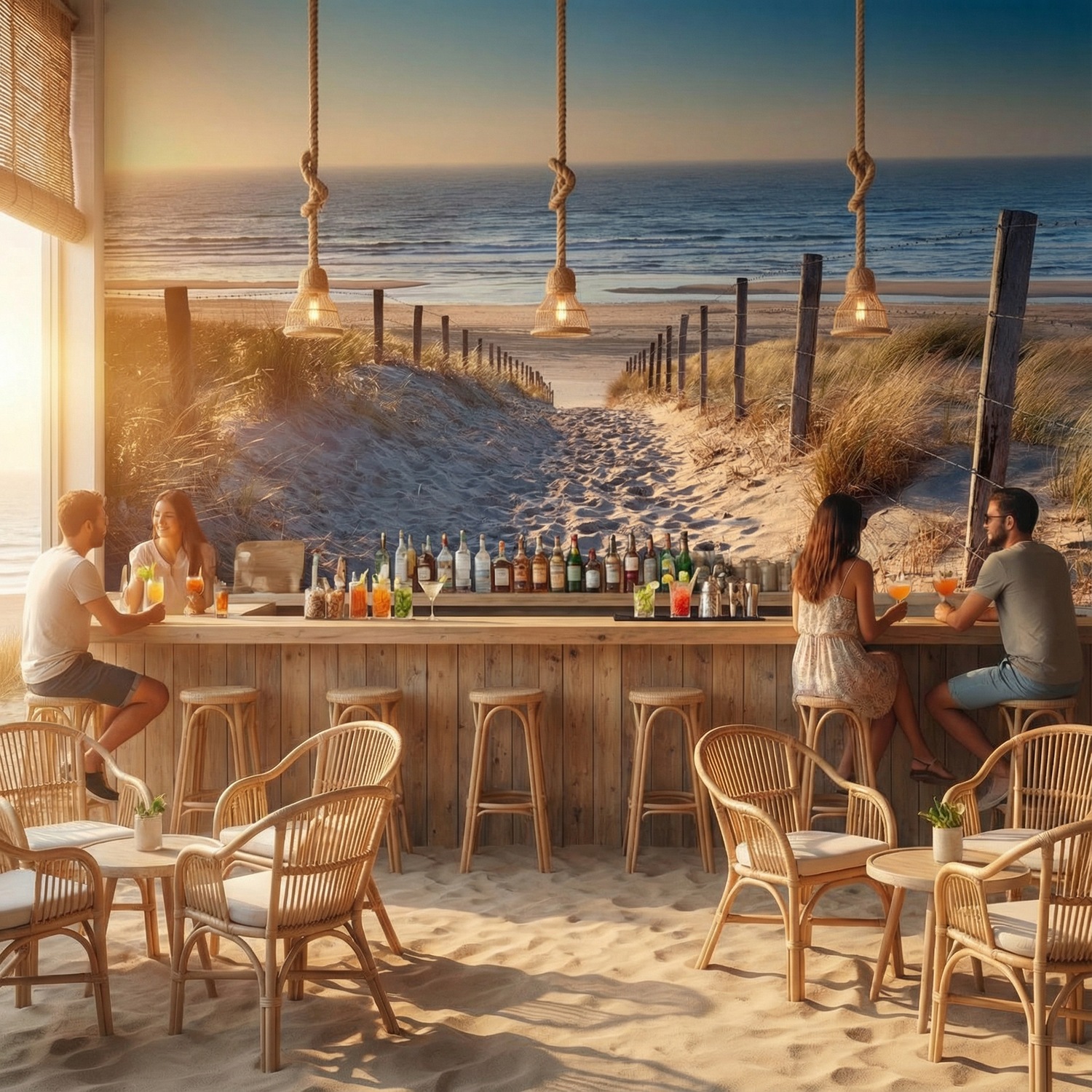 Fotomurali : Sulla strada per la spiaggia