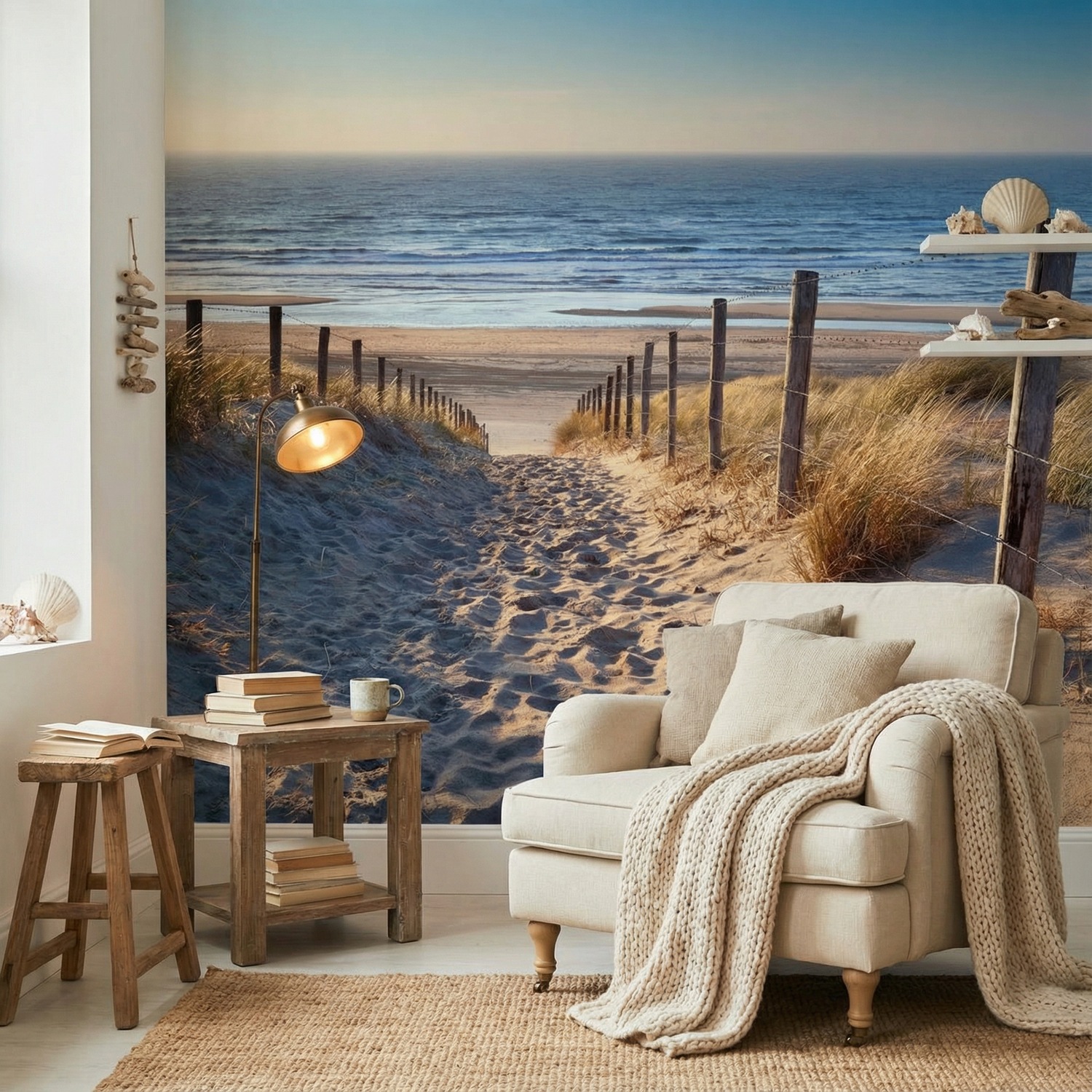 Fotomurali : Sulla strada per la spiaggia