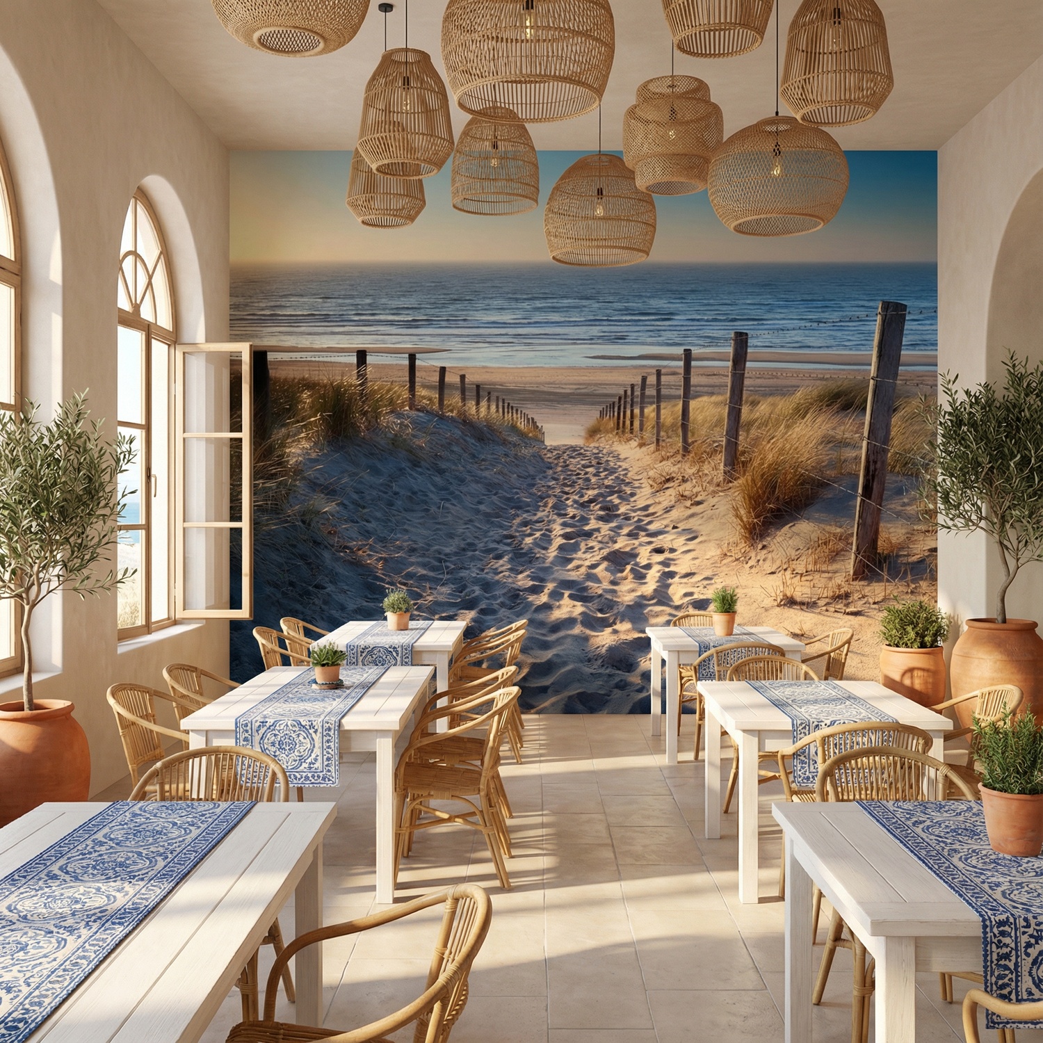 Fotomurali : Sulla strada per la spiaggia