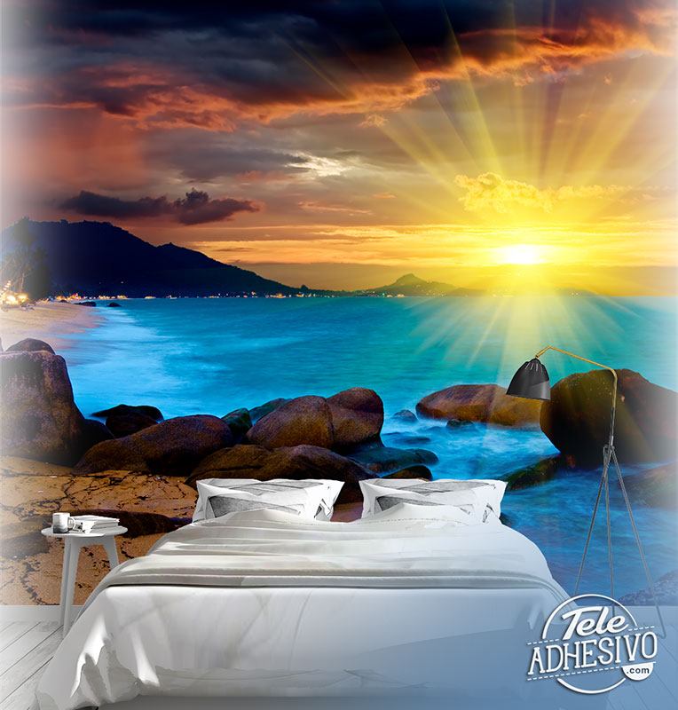 Fotomurali : Tramonto magico