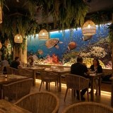 Fotomurali : Panoramica sotto il mare 5