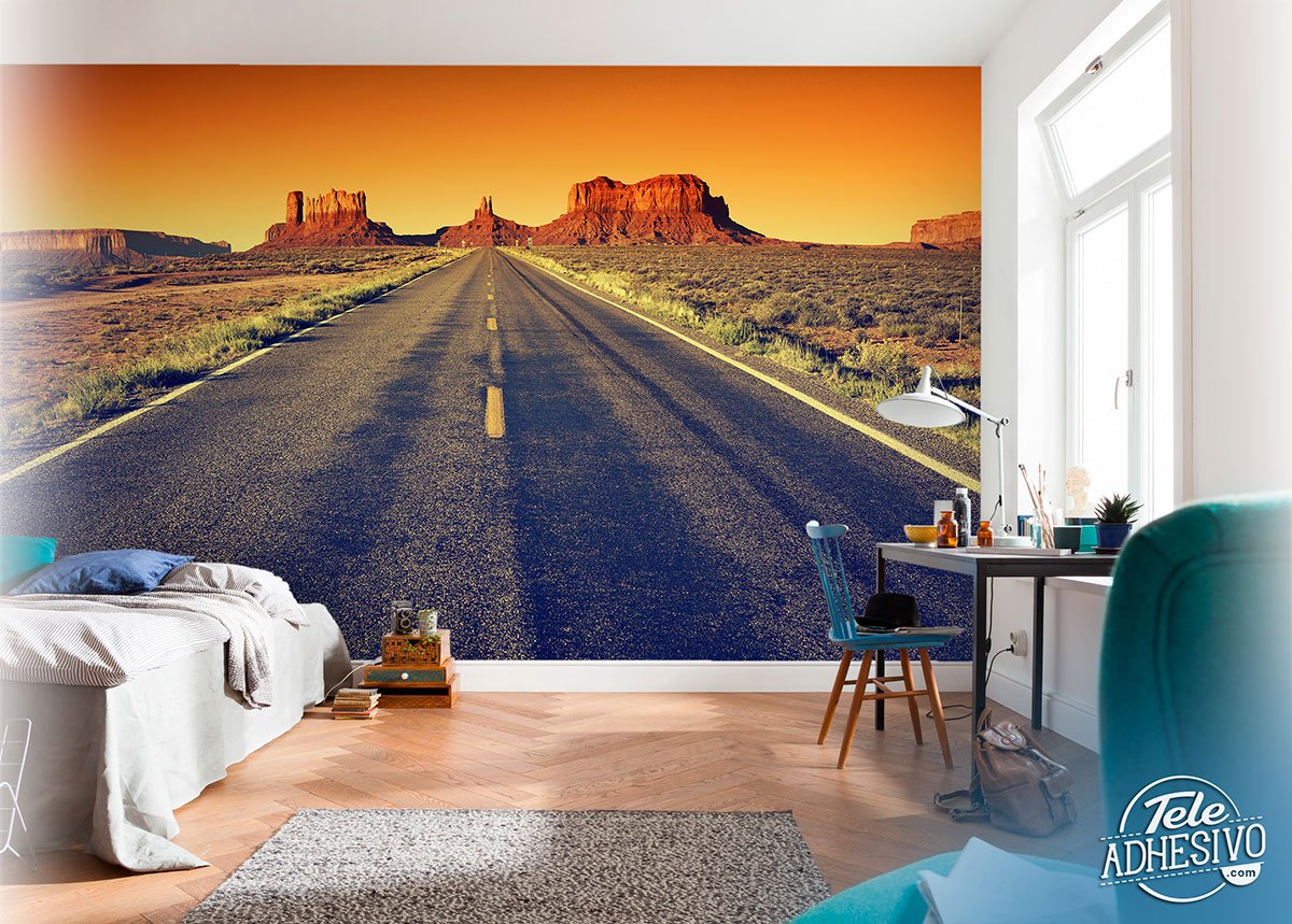 Fotomurali : Percorso Route 66 al Grand Canyon