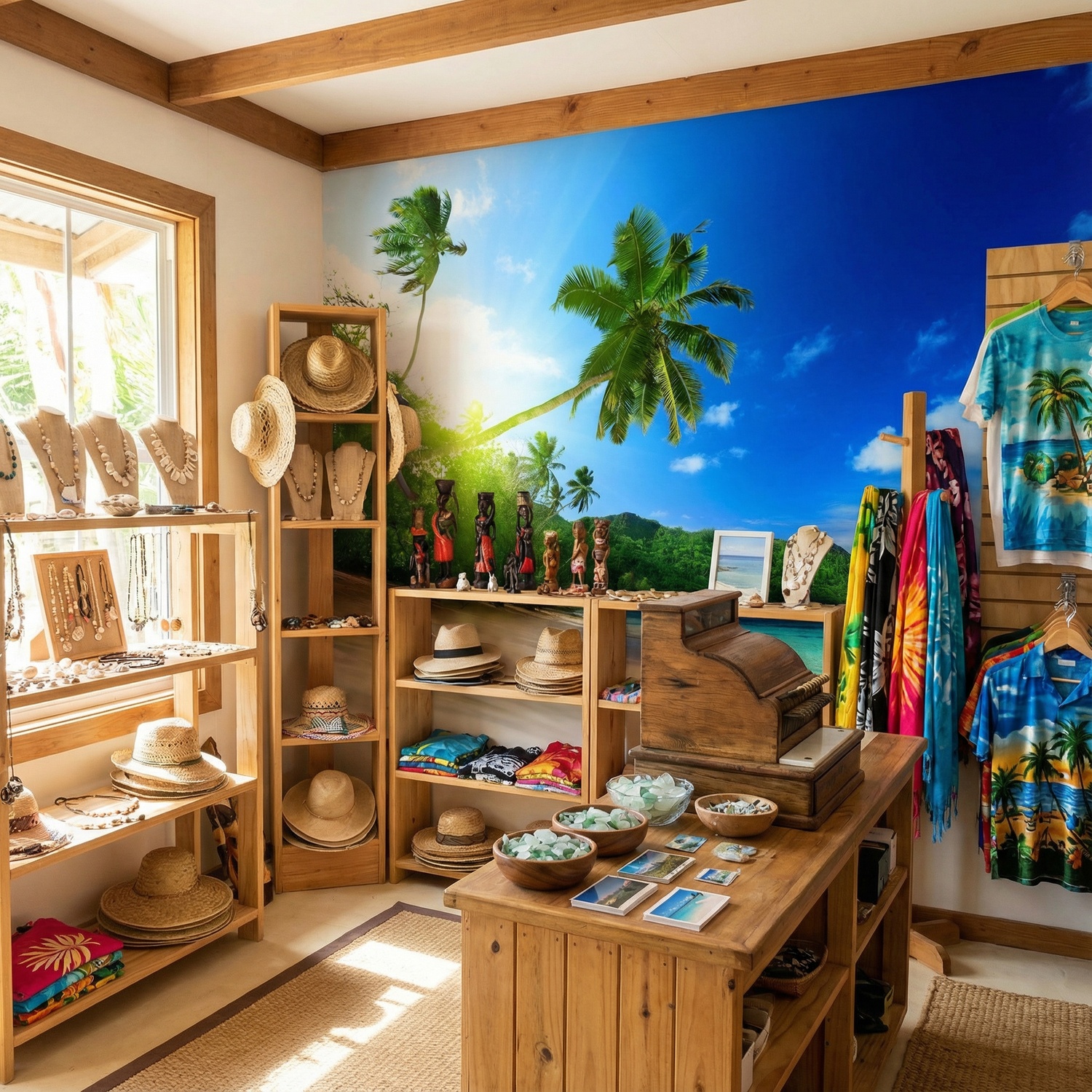 Fotomurali : Spiaggia Cubana