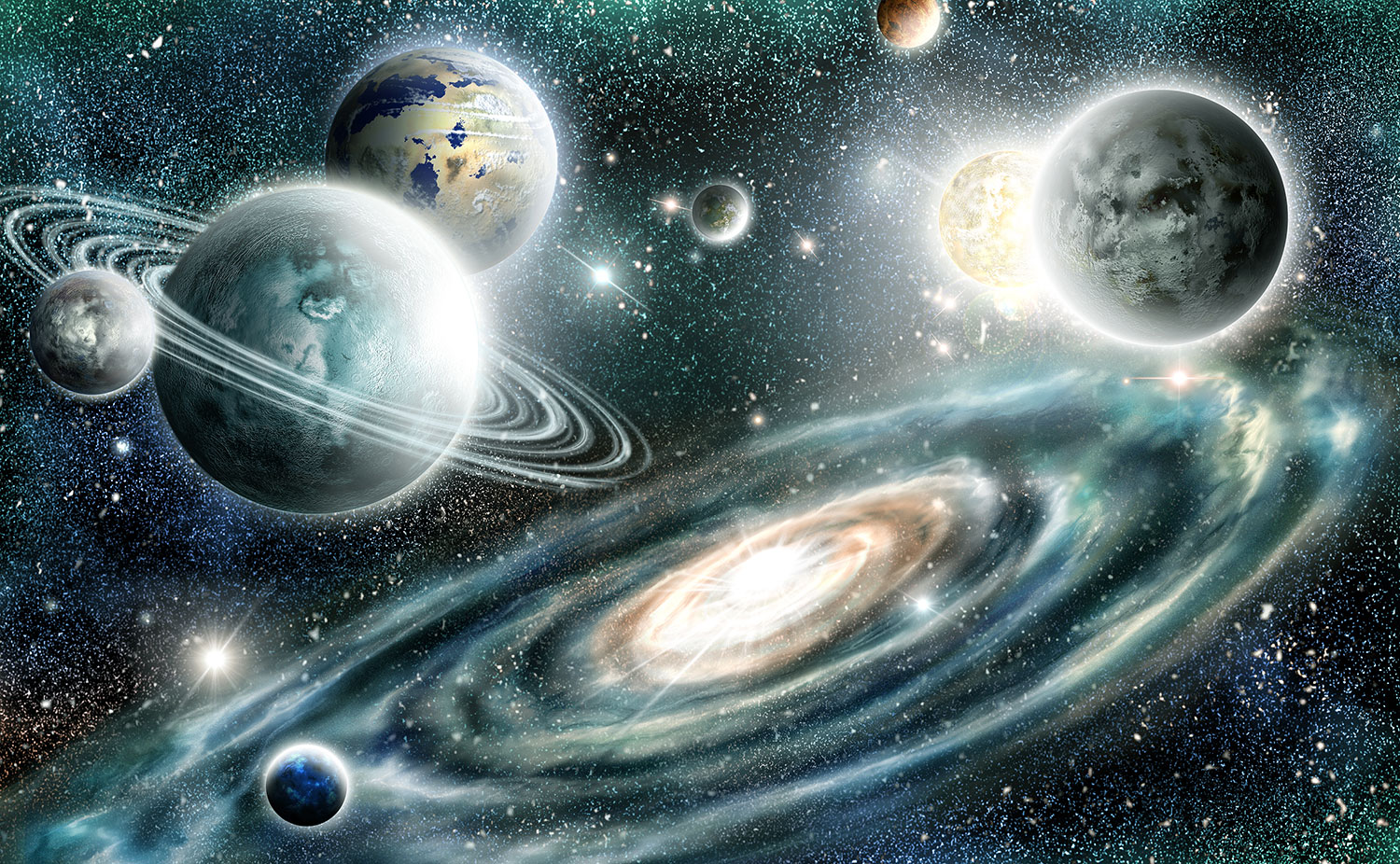 Fotomurali : Pianeti nell'universo