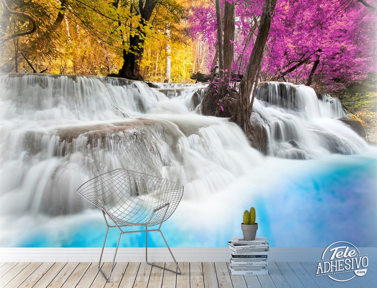 Fotomurali : Parco Nazionale Erawan, Thailandia