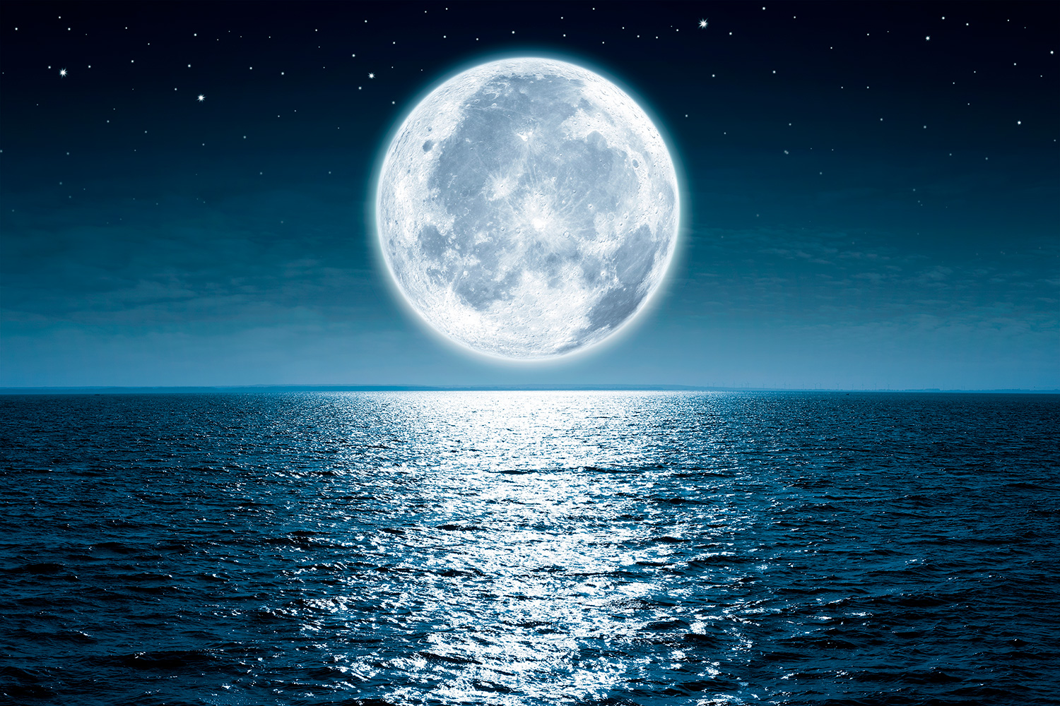 Fotomurali : Notte di luna piena