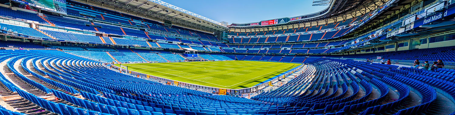 Fotomurali : Vista panoramica di Santiago Bernab&eacute;u