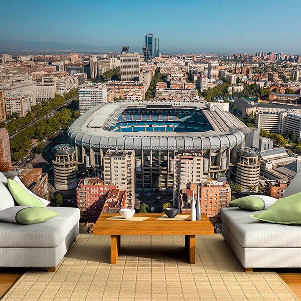 Fotomurali : Veduta aerea di Santiago Bernabéu 0