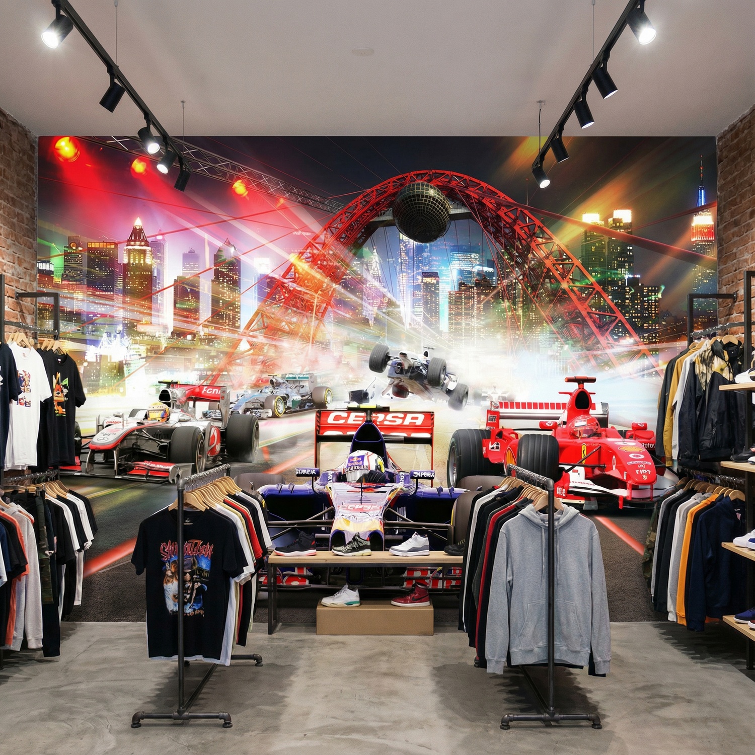 Fotomurali : Gara da Formula 1