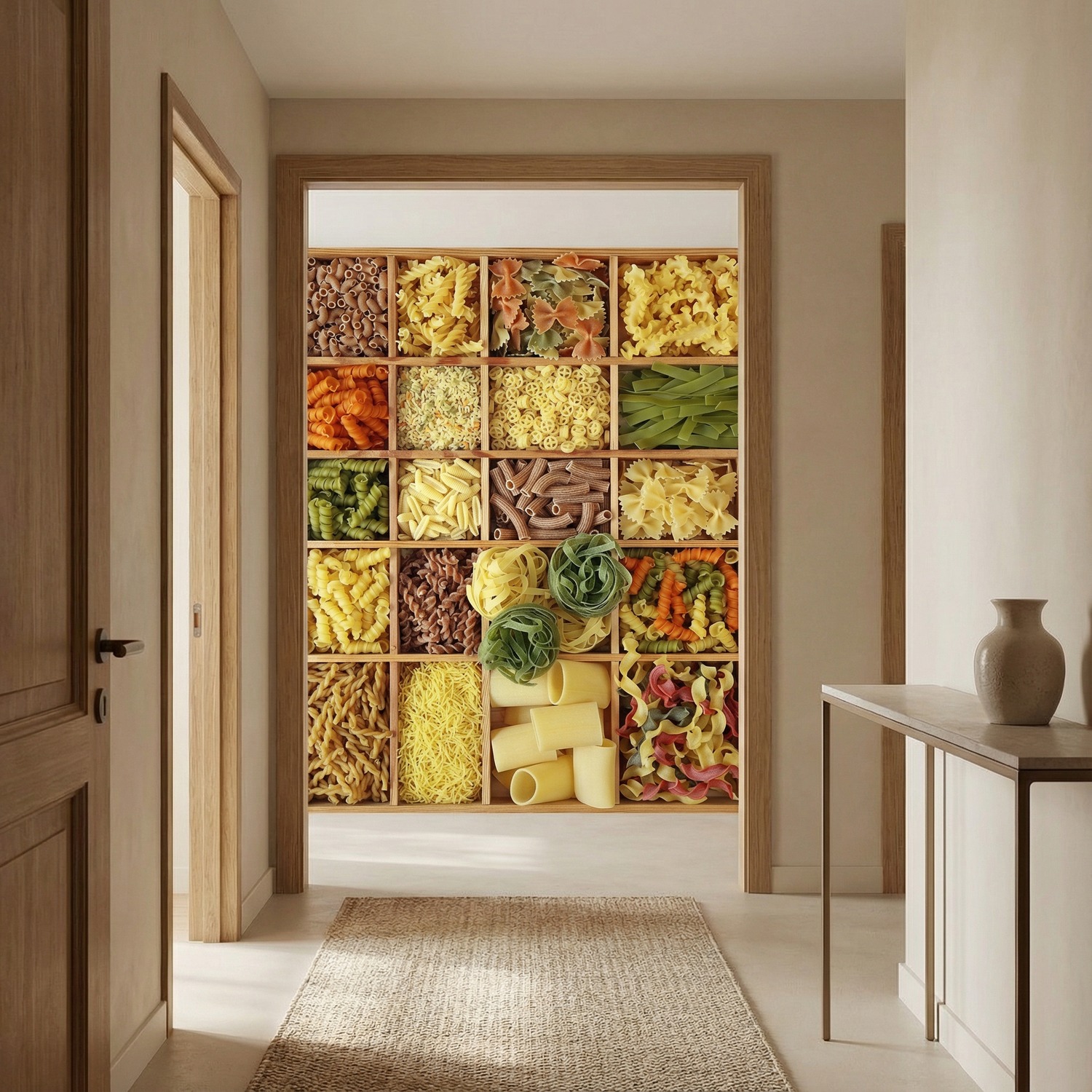 Fotomurali : Collage Pasta italiana