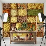 Fotomurali : Collage Pasta italiana 10