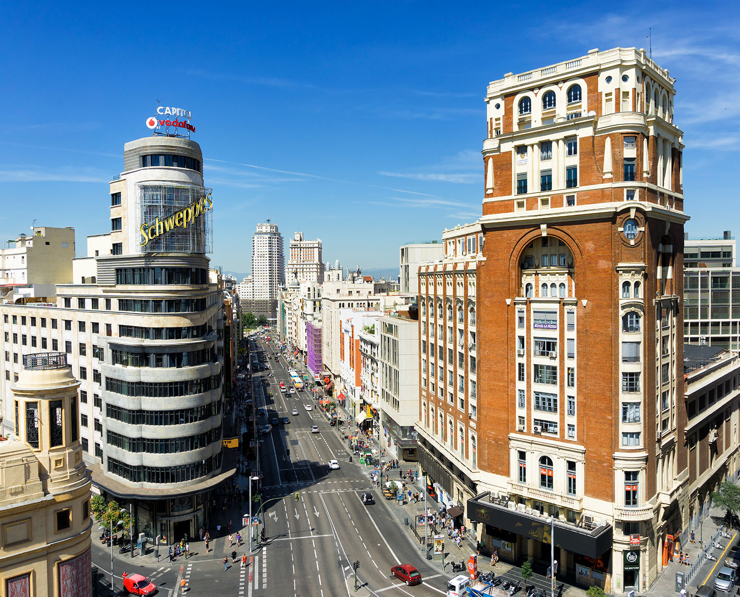 Fotomurali : Via Gran V&iacute;a, Madrid