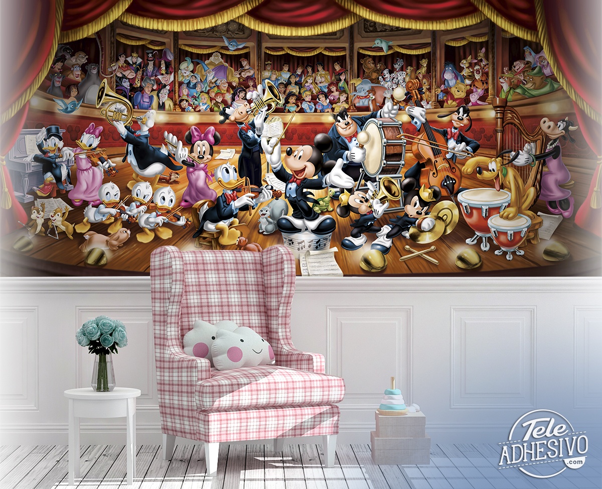 Fotomurali : Orchestra Disney