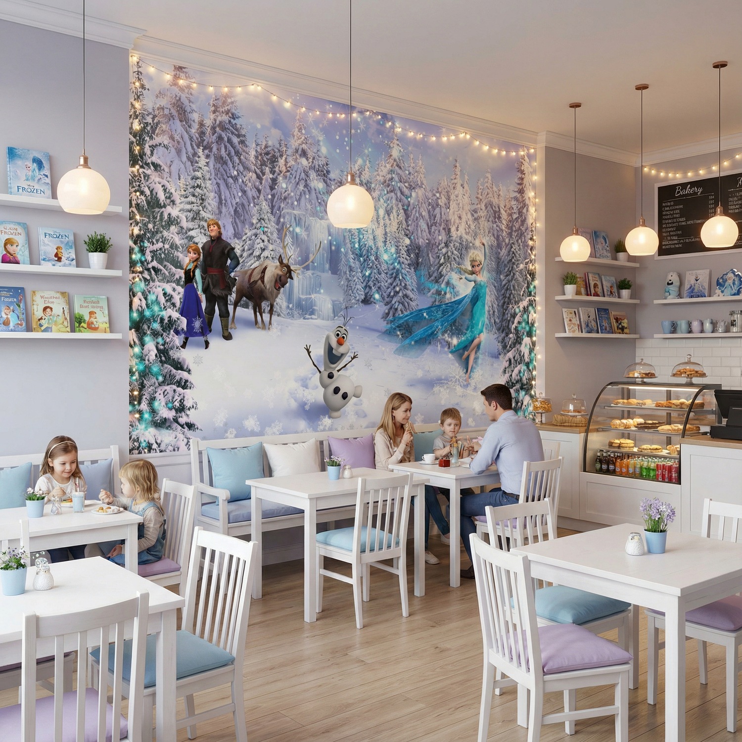 Fotomurali : Congelati e i suoi amici