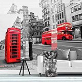 Fotomurali : Collage Londra 2