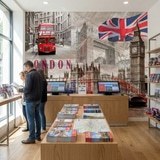 Fotomurali : Collage Palazzo Westminster 12