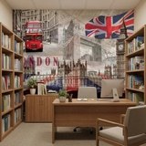 Fotomurali : Collage Palazzo Westminster 14