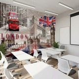 Fotomurali : Collage Palazzo Westminster 5