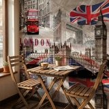 Fotomurali : Collage Palazzo Westminster 6