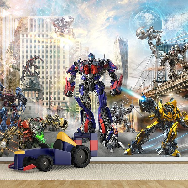 Fotomurali : Transformers in azione