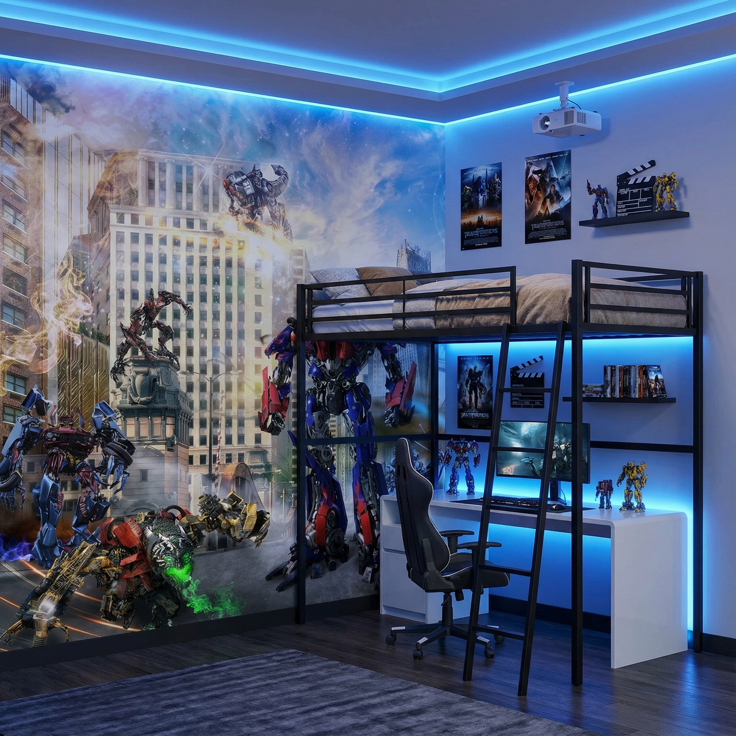 Fotomurali : Transformers in azione