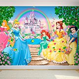 Fotomurali : Principesse e Castello Disney 2