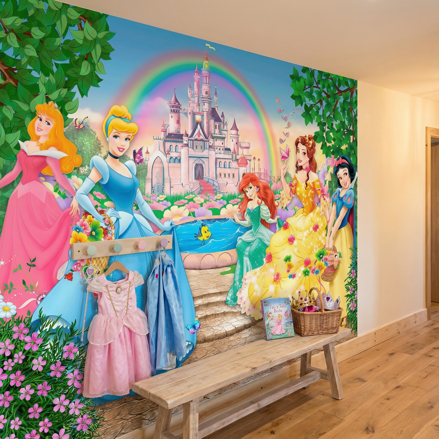 Fotomurali : Principesse e Castello Disney