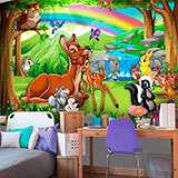 Fotomurali: Bambi nel bosco 2