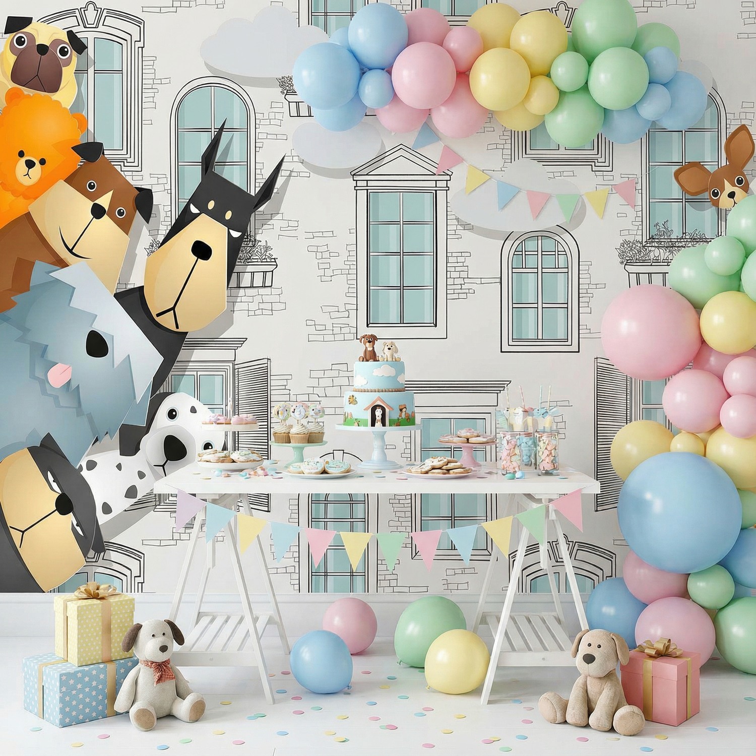 Fotomurali : Cani spia