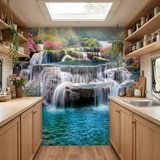 Fotomurali : Giardino delle grandi cascate 20