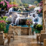 Fotomurali : Giardino delle grandi cascate 8
