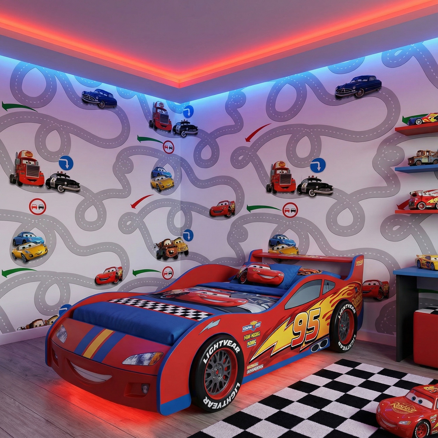 Fotomurali : Circuito Cars, Disney