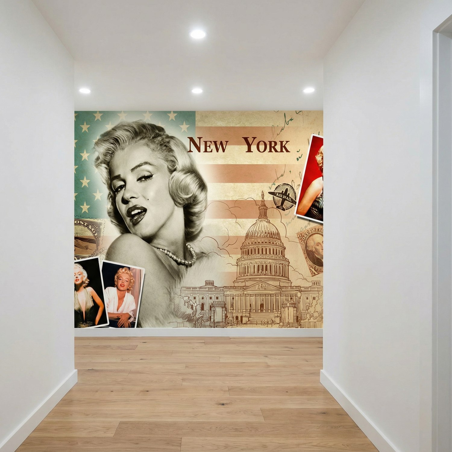 Fotomurali : Collage Marilyn Monroe