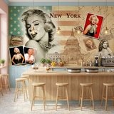 Fotomurali : Collage Marilyn Monroe 18