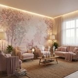 Fotomurali : Unicorno nella foresta  6