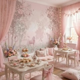 Fotomurali : Unicorno nella foresta  9