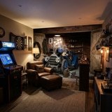 Fotomurali : Vecchia auto in garage 19