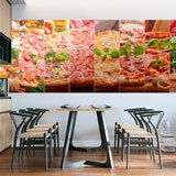 Fotomurali : Pizza collage 2