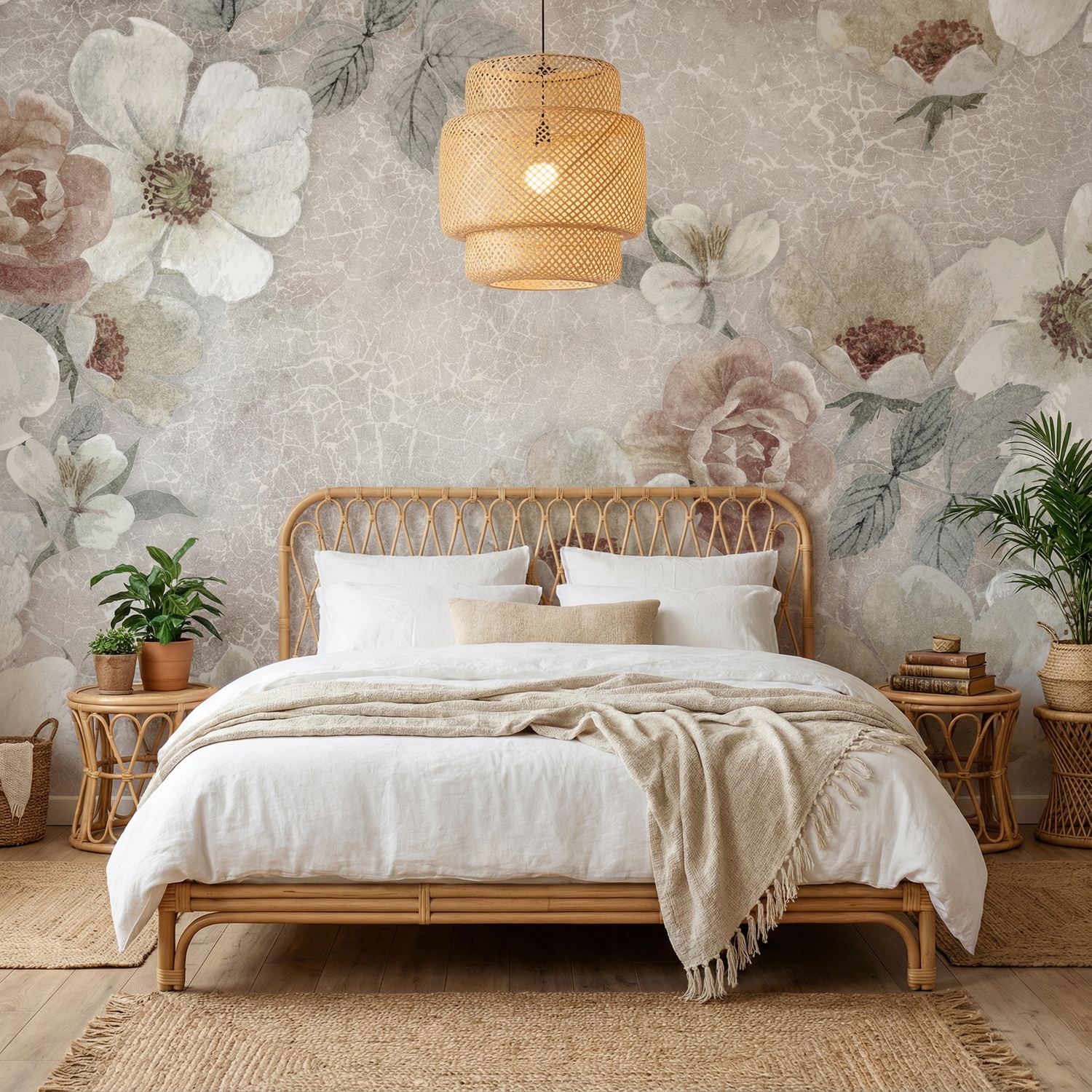 Fotomurali : Stampa floreale