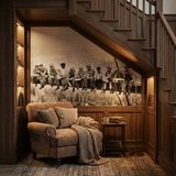 Fotomurali : Lavoratori sulla trave 13