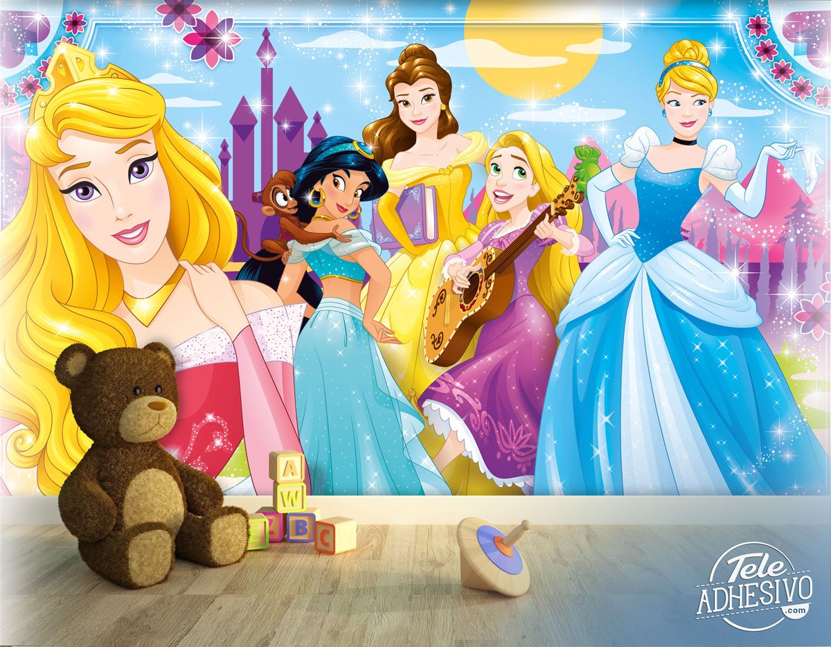 Fotomurali : Principesse Disney insieme