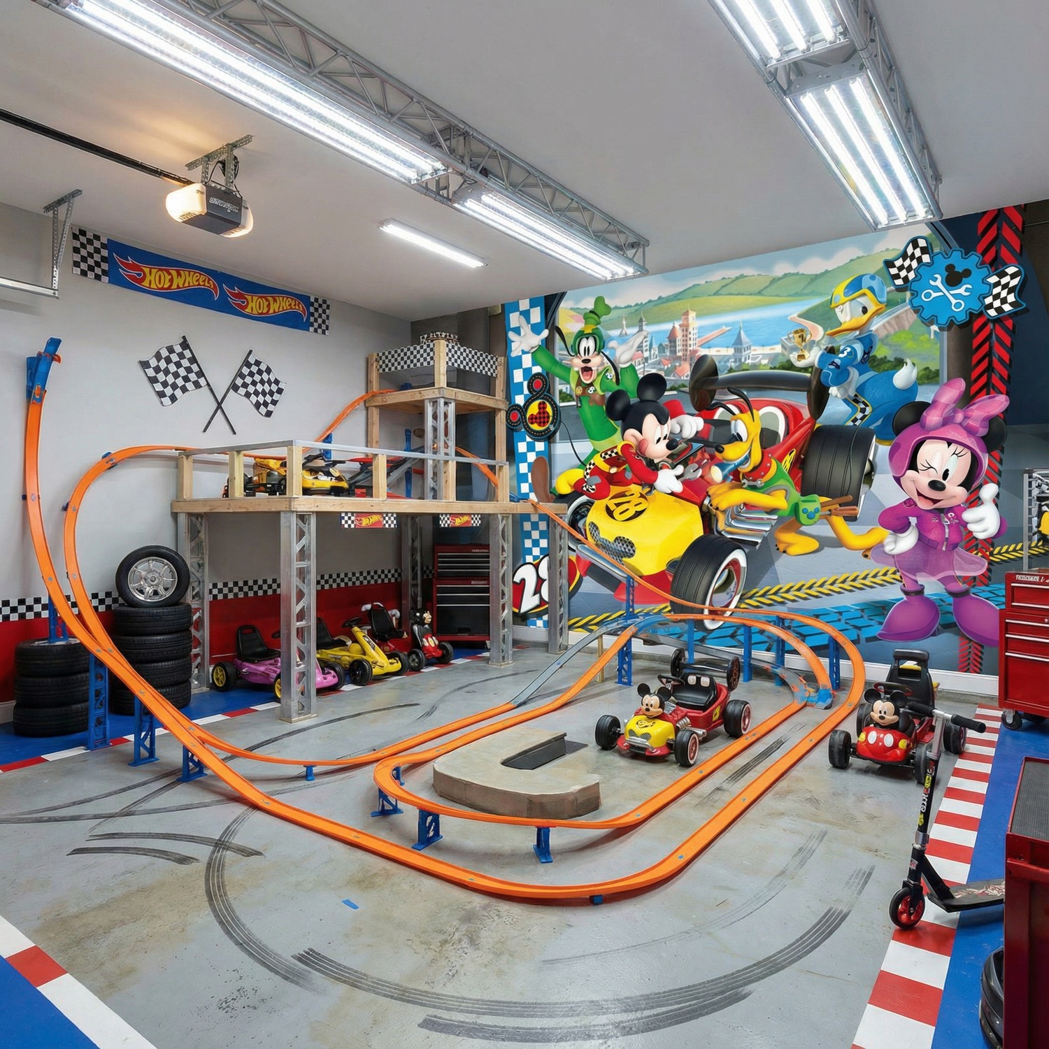 Fotomurali : Attrezzature meccaniche Disney