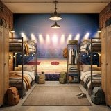 Fotomurali : Campo da basket 17