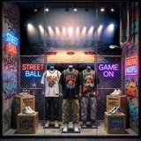 Fotomurali : Campo da basket 19