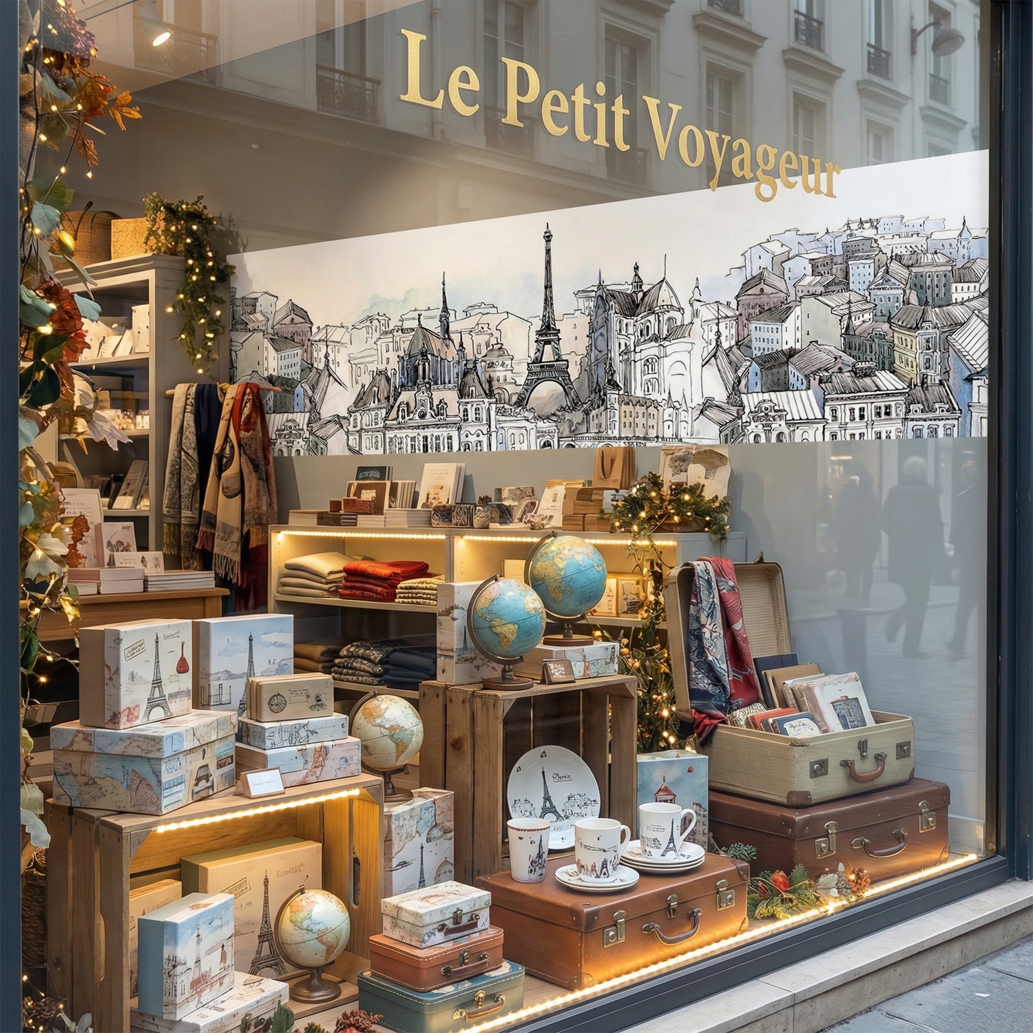 Fotomurali : Disegno di Parigi